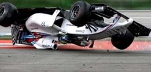 GP di Germania: incidente di Massa