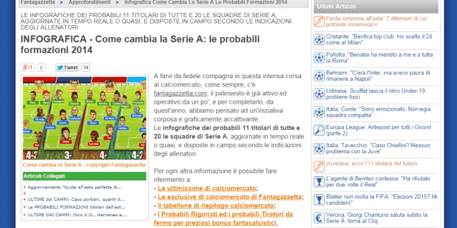 Gestire l'asta del fantacalcio con il pc