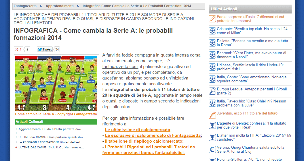 Gestire l'asta del fantacalcio con il pc