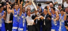 trionfo della Dinamo Sassari nella Supercoppa Italiana di basket