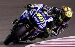 Valentino Rossi, secondo classificato nel motomondiale 2014