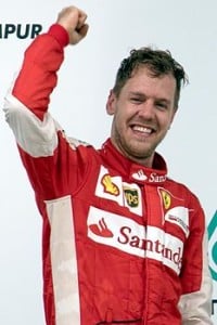 Sebastian Vettel terzo al gp di Cina